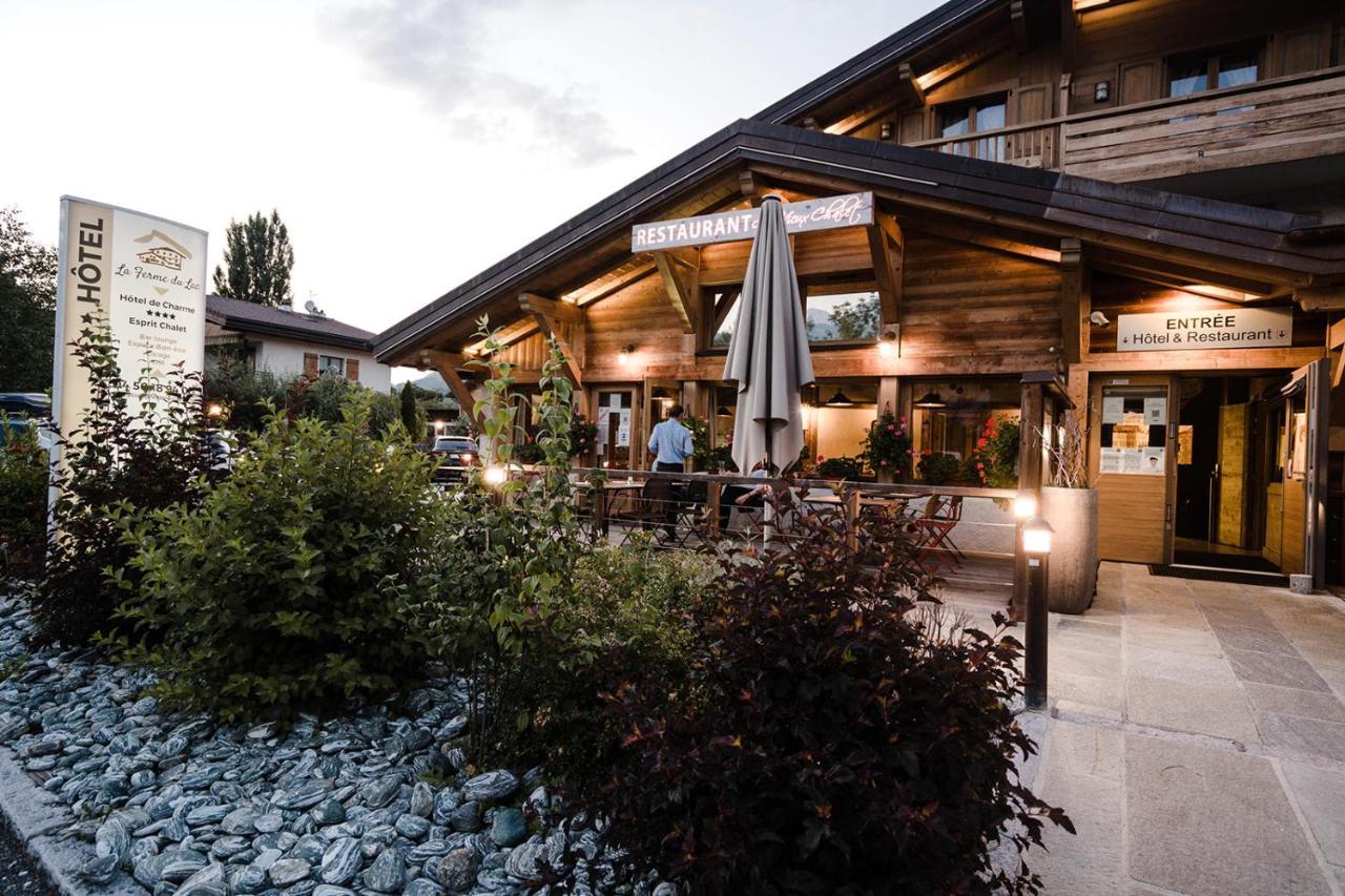 La Ferme Du Lac Thyez Bagian luar foto